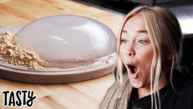 Giant Raindrop Cake: Behind Tasty