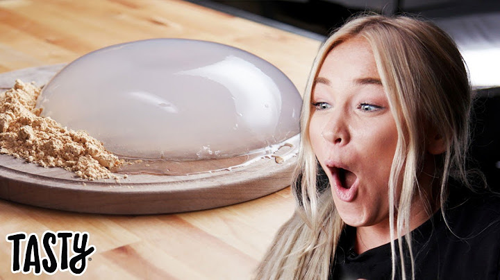 Giant Raindrop Cake: Behind Tasty